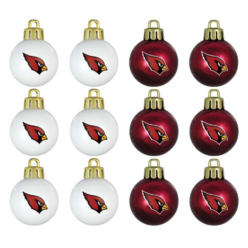 NFL Arizona Cardinals Mini Ornament 12-Pack