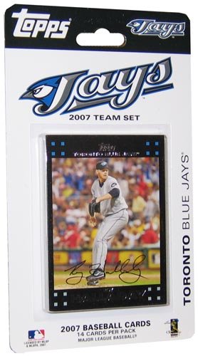 Topps Toronto Blue Jays 2007 Baseball Card Team Set