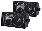 Pyramid 2060 3 Way Mini Pod Box Speakers Car Truck Van Dash 300w