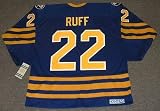 LINDY RUFF Buffalo Sabres 1988 CCM Vintage Throwback Away NHL Hockey Jersey