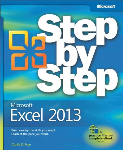 Microsoft® Excel® 2013 Step by Step (Step By Step 0735669392 pdf