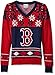 MLB Womens Big Logo V-Neck Sweater