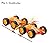 Toy LED Double-sided flip Cars for Child Mini Pull Back Car Model Kids for Boys