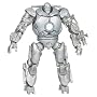 Iron Man Action Figure Iron Monger Opening Cockpit