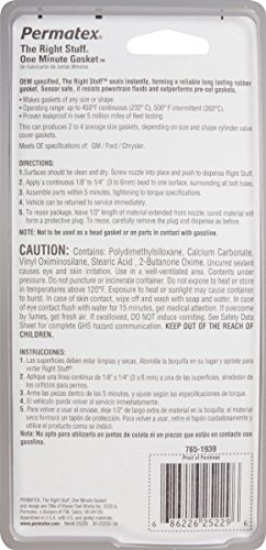 Permatex25229-6PK The Right Stuff Gasket Maker, 3 oz. (Pack of 6)