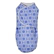Bonkie for Baby Swaddle- Blue Geometric
