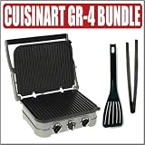 Cuisinart GR-4 Griddler Plus Utensil Bundle
