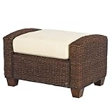 Home Styles Furniture Cabana Banana Rectangular Ottoman In Cocoa Finish