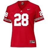 Nike Ohio State Buckeyes #28 Youth Girls Scarlet Replica Football Jersey