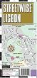 Streetwise Lisbon Map - Laminated Center City Street Map of Lisbon, Portugal - Folding pocket size travel map with integrated surface tram & metro stations (Streetwise)