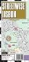 Streetwise Lisbon Map - Laminated City Center Street Map of Lisbon, Portugal - Folding pocket size travel map with surface tram lines & metro stations