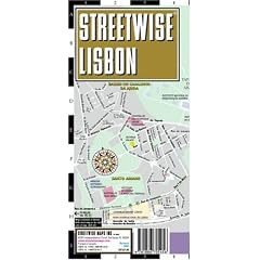 Streetwise Lisbon Map - Laminated Center City Street Map of Lisbon, Portugal - Folding pocket size travel map with integrated surface tram & metro stations (Streetwise)