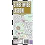 Streetwise Lisbon Map - Laminated City Center Street Map of Lisbon, Portugal - Folding pocket size travel map with surface tram lines & metro stations