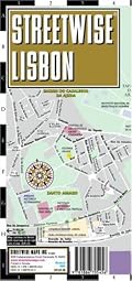 Streetwise Lisbon Map - Laminated Center City Street Map of Lisbon, Portugal - Folding pocket size travel map with integrated surface tram & metro stations (Streetwise)