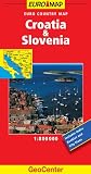 Croatia and Slovenia GeoCenter Euro Map (GeoCenter Maps)