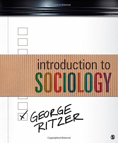 Introduction to Sociology by Ritzer, George F.(July 30, 2012) Paperback