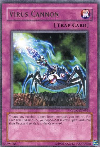 Yu-Gi-Oh! - Virus Cannon (CSOC-EN092) - Crossroads of Chaos - Unlimited Edition - Rare