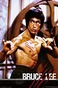 Bruce Lee Action Scratch 24x36 Poster