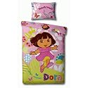 Parure de lit Dora l'exploratrice Housse de couette + taie