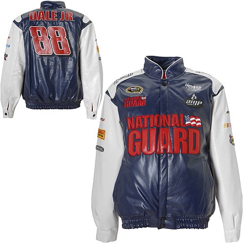 Buy Chase Authentics Dale Earnhardt, Jr. Faux Leather Replica Jacket Youth by Chase Authentics