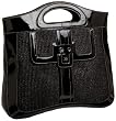 MAXX NEW YORK Washington Raffia Cutout Clutch
