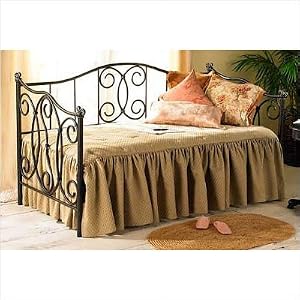 Almont Day Bed Finish: Aged Brass, Pop-up Trundle: Included