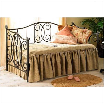 Almont Day Bed Finish: Brass/Mocha (Two-Toned), Pop-up Trundle: Included