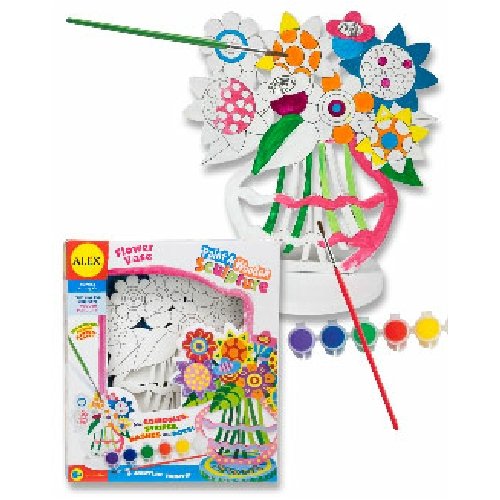 51WwGm0UG8L Alex Toys Paint a Wooden Sculpture   Flower Vase