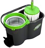 Produkt-Bild: Gerd Haas Whizz Mop 2-in1 360&deg; mit Eimer, Drehkorb und 2 Mopk&ouml;pfen
