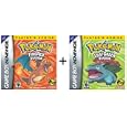 Pokemon Fire Red and Leaf Green Combo for Gameboy Advance