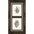 Corals on Berge A Wall Art - 12x26"
