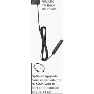 Sanyo 3200 SIGNAL BOOSTER: INTERIOR GLASS MOUNT cell phone booster with 14 feet cable (Aftermarket)