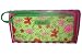 Xoxo Blossom Large Wristlet Clutch Purse Handbag (Green)