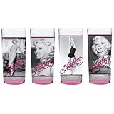 Marilyn Monroe "Poster" Hi Ball Set of 4