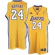Kobe Bryant Jersey: adidas Gold Swingman #24 Los Angeles Lakers Jersey
