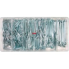 Splinte Stifte Sortimentskasten gerade Ausf�hrung L�nge 25 - 64 mm 555-tlg.