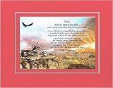 [Personalized Poem for Father] Dad, I Feel So Close To You, Even Closer, Now That I've Also become a Mother . . . Poem on 11 x 14 inches Double Beveled Matting (China Red)