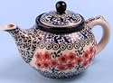 Polish Pottery 2 Cup Teapot