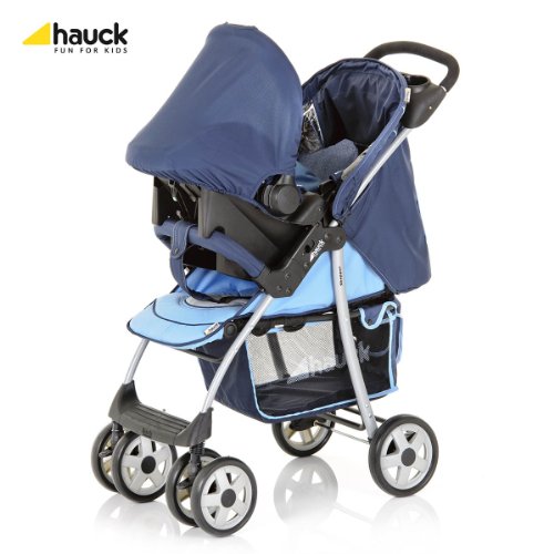 Imagen 3 de Hauck Shopper Shop N Drive - Carrito para bebé, color azul