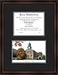 University of Dayton Diplomate Diploma Frame & Lithograph