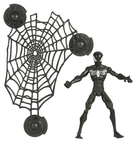 Spiderman Animated Action Figure Black-Suited Spiderman