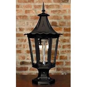 Gaslite America Gl1400 Cast Aluminum Manual Ignition Natural Gas Light With Open Flame Burner And Pedestal Mount
