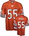 Lance Briggs Jersey: Reebok Orange Replica #55 Chicago Bears Jersey - XX-Large