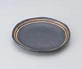 黒ライン5.0取皿　5個組 【美濃焼　和皿】 〔キャッシュバックキャンペーン対象商品〕