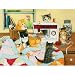 Quilting for Kittens 500pc Jigsaw Puzzle by Julie Bauknecht