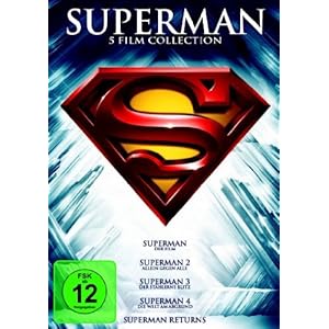 DVD * Superman - Die Spielfilm Collection (Box Set / 5 Discs) [Import allemand]