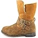 Bearpaw Carrie Women Round Toe Suede Brown Mid Calf Boot