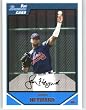 2007 Bowman CHROME Draft Draft Picks # BDPP54 Jason Heyward (RC) - Atlanta Braves - Rookie Baseball Card in a Protective Display Case