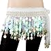 BellyLady Belly Dance Hip Scarf Skirt Wrap With Paillettes