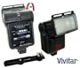 Vivitar Zoom & Bounce Slave Flash " Enhance Photos, Colors & Saturation " + Bracket For MINOLTA DIMAGE MAXXUM 5D 7D A200 A1 A2 Z1 Z2 Z3 Z6 7 7I 7HI 5 3XI 7XI 400SI G400 G500 G600 G700 + Free Mini Tripod